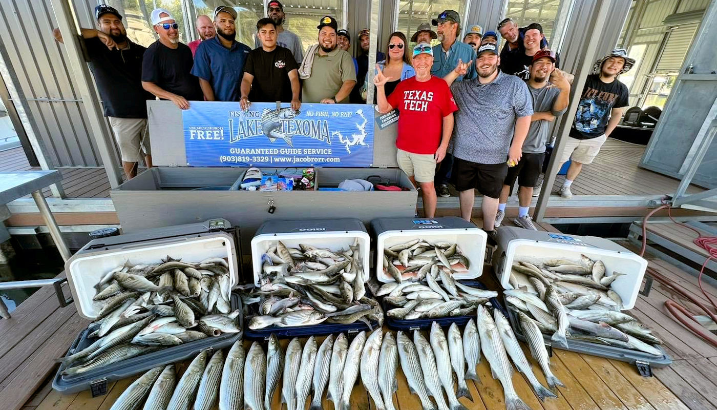 Corporate Castaway: Lake Texoma Executive Angling Package from Jacob Orr's Guaranteed Guide Service