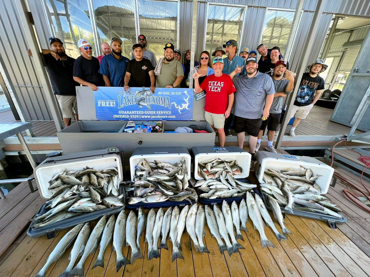 Corporate Castaway: Lake Texoma Executive Angling Package from Jacob Orr's Guaranteed Guide Service